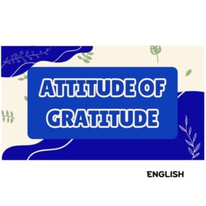 Attitude of Gratitude (English)
