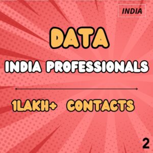 Data-India Professionals – 1Lakh+ Contacts