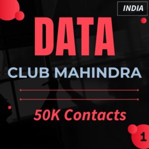 Data-Club Mahindra 50K Contacts