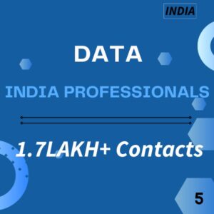 Data-India Professionals – 1.7Lakh+ Contacts