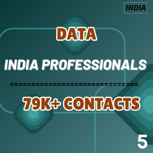 Data-Working Professionals - 79K+ Contacts