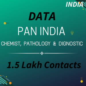 Data-PAN India-Chemist,Pathology and Dignostic 1.5 Lakh Contacts