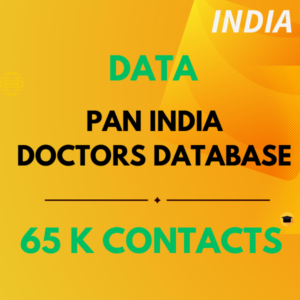 Data-Pan India-Doctors Database 65 K Contacts