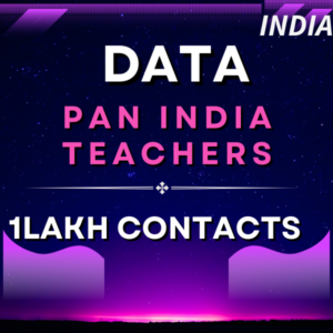 Data-PAN India-Teachers 1 Lakh Contacts