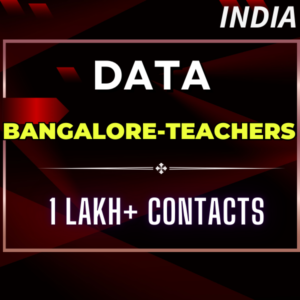 Data-Bangalore-Teachers 1 Lakh Contacts
