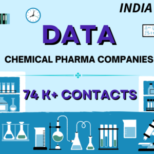 Data-Chemical Pharma Companies 74 K+ Contacts