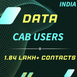 Data-Cab Users 1.84 Lakh+ Contacts