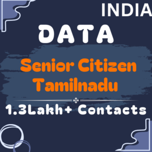 Data-Senior CitizenTamilnadu 1.3 Lakh+ Contacts