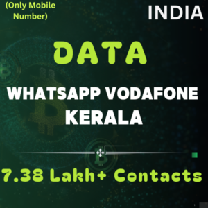 Data-Whatsapp Vodafone Kerala 7.38 Lakh+ Contacts