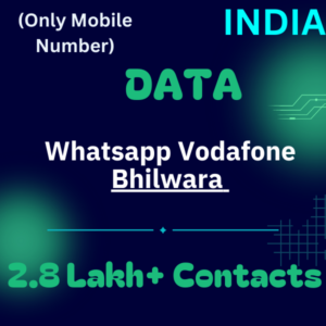 Data-Whatsapp Vodafone Bhilwara 2.8 Lakh+ Contacts