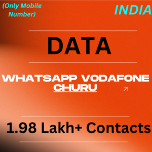 Data-Whatsapp Vodafone Churu 1.98 Lakh+ Contacts