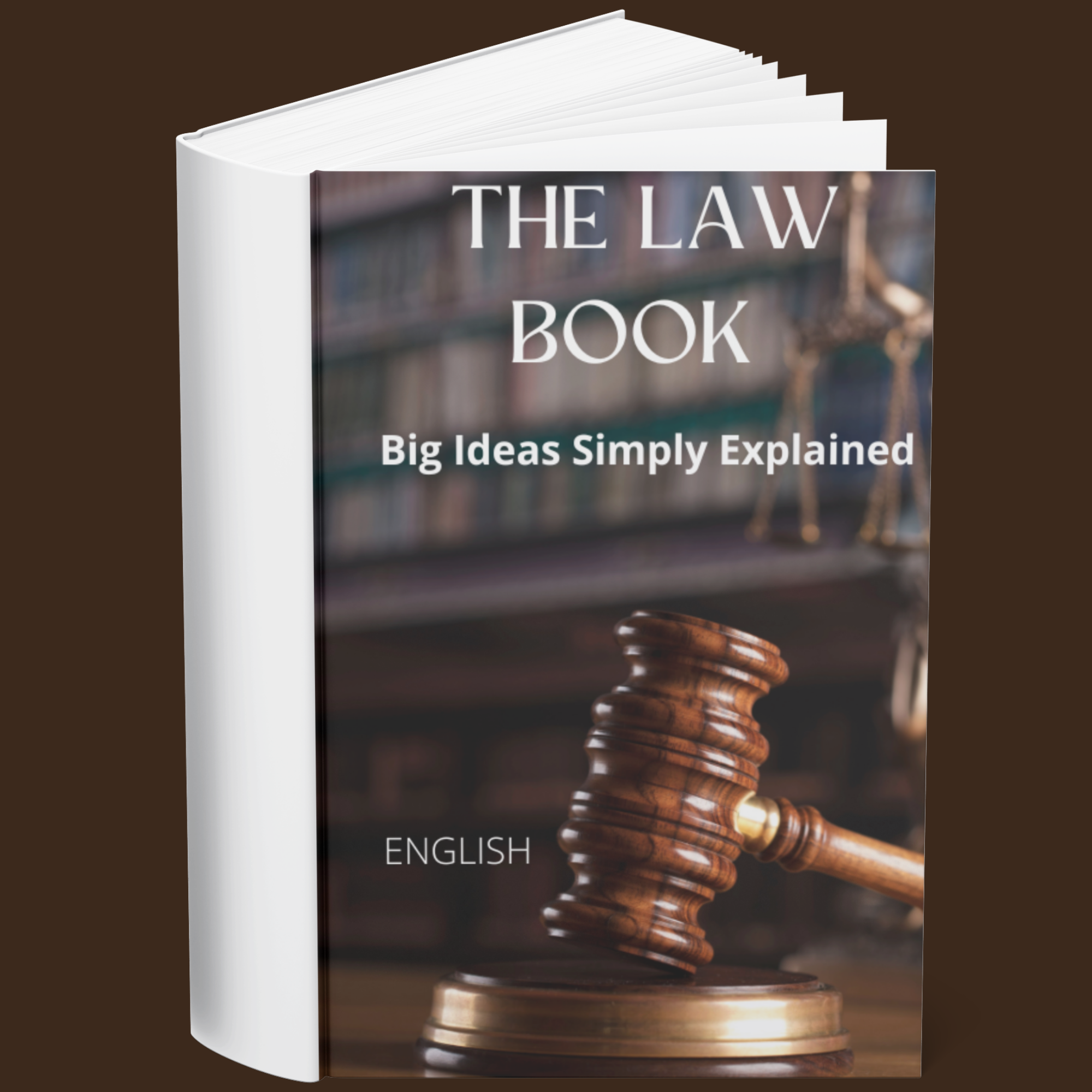 The Law Book Big Ideas Simply Explained (English)