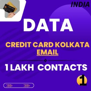 Data-Credit Card Kolkata-Email- 1 Lakh Contacts