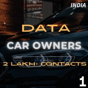 Data-Car Owners 2 Lakh+ Contacts