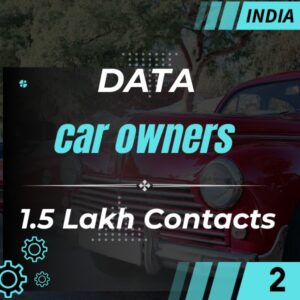 Data-Car Owners 1.5 Lakh Contacts