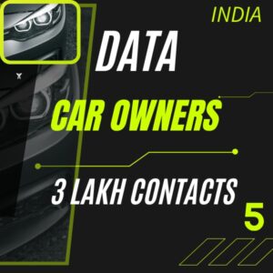 Data-Car Owners 3 Lakh Contacts