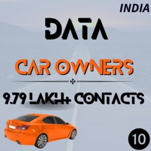 Data-Car Owners 9.79 Lakh+ Contacts