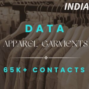 Data-Apparel Garments 65 K+ Contacts