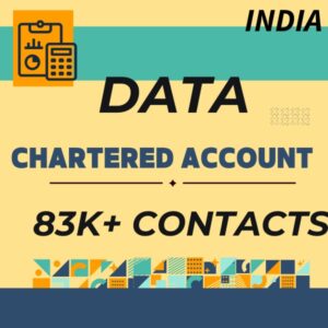 Data-Chartered Account 83 K+ Contacts