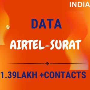Data-Airtel Surat – 1.39 Lakh+ Contacts
