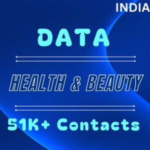 Data-Health & Beauty 51 K+ Contacts
