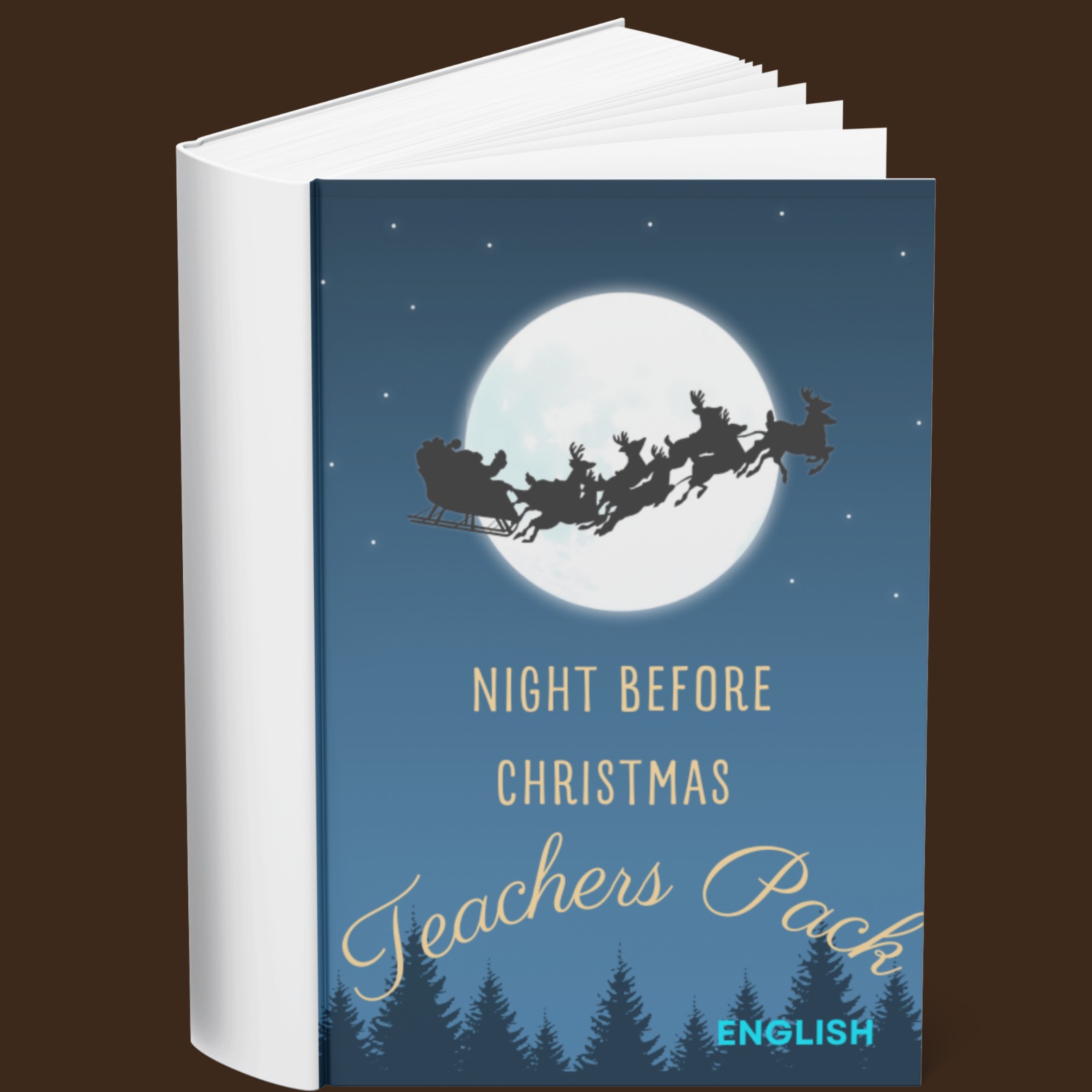 Night Before Christmas Teachers Pack (English)