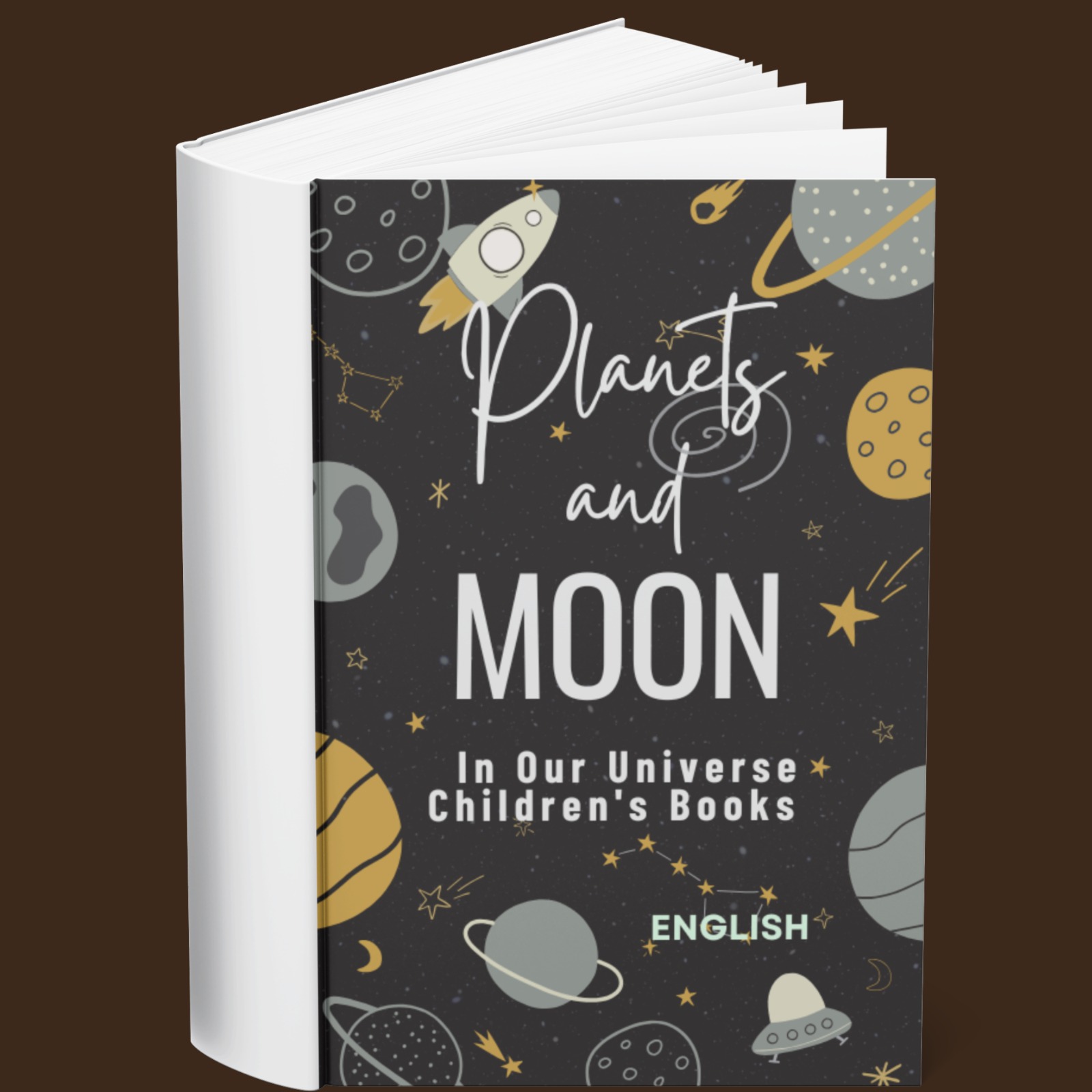 Planets and Moons In Our Universe Children's Books (English)