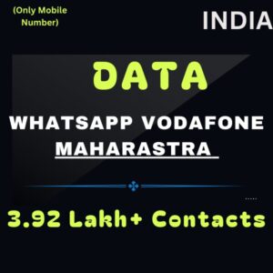 Data-WhatsApp Vodafone Maharastra 3.92 Lakh+ Contacts