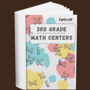 3rd Grade Math Centers (English)