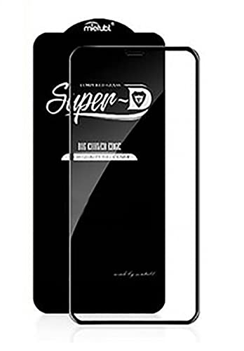 GLASS FACTORY Super Smooth Curved Edges|D+ Tempered Glass Screen Protector For Iqoo 3/Vivo V19/V17/V17 Pro|Full Glue|Edge To Edge|Support Upto 120Hz Touch Response For Gaming(Transparent)