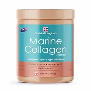 British Biologicals Marine Collagen Supplements for Women & Men