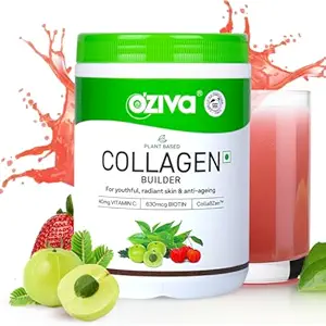OZiva Vegan Collagen (Tangy Amla) for Skin, Hair & Nails