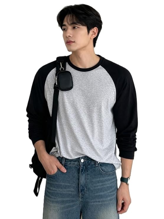 Colorblock Men Round Neck Multicolor T-Shirt - Image 4