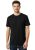 Premium Black Cotton Round Neck T-Shirt for Men | Soft & Comfortable Fit