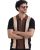 Men’s Zip Collar Polo Tshirt | Cotton Rich Material | Half Sleeves | Modern Knit Panel Work | Regular Fit