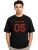TAKADO 100% Pure Cotton | Oversized Fit | Printed T Shirts for Men | Front Print Graphics | Pure Cotton Guarantee | Round Neck Half Sleeve