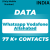 Data-Whatsapp Vodafone Allahabad 77 K+ Contacts