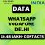 Data-Whatsapp Vodafone Delhi 10.48 Lakh+ Contacts